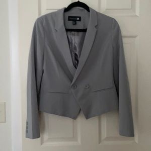 Forever 21 grey blazer